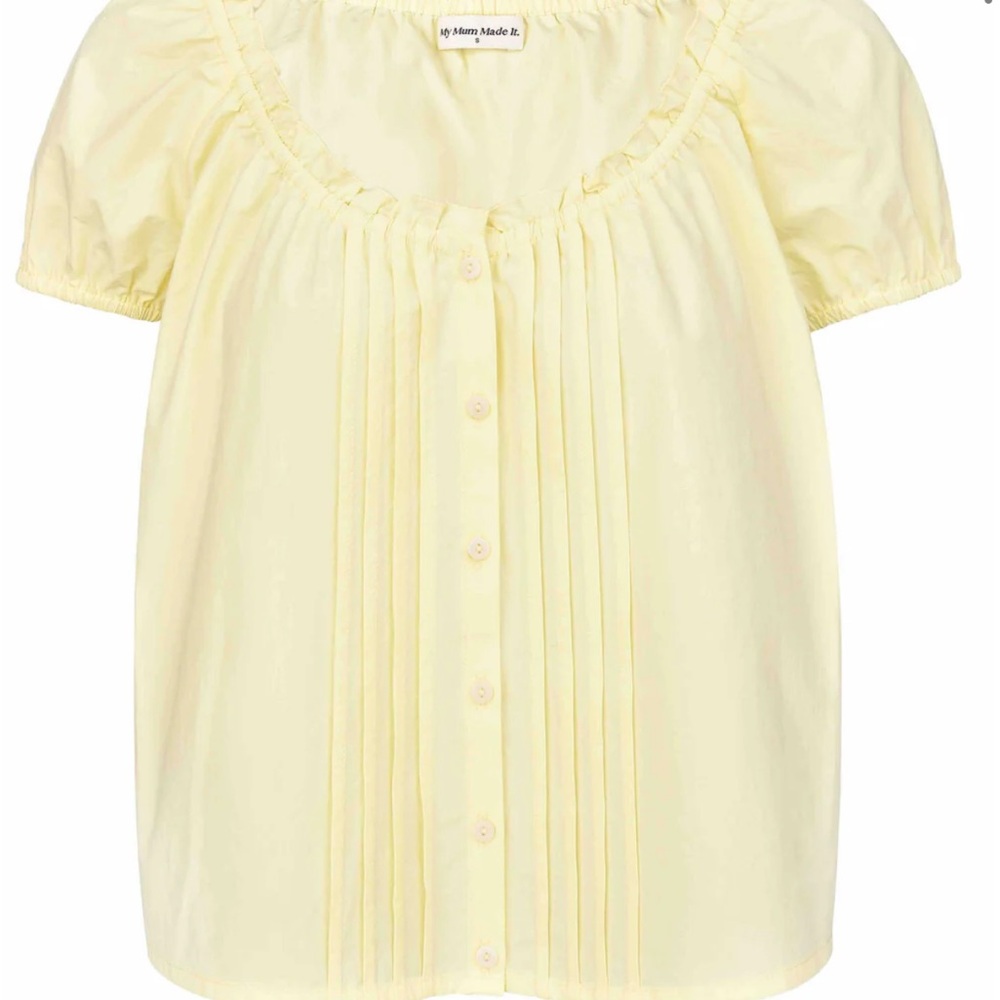My Mum Made It Morning Blouse S - Citrine
